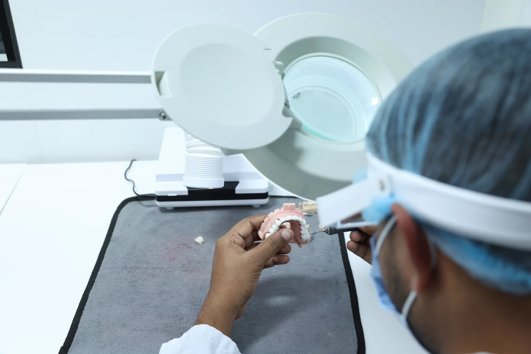Precision prosthetic finishing at Kamal Medtech's digital lab