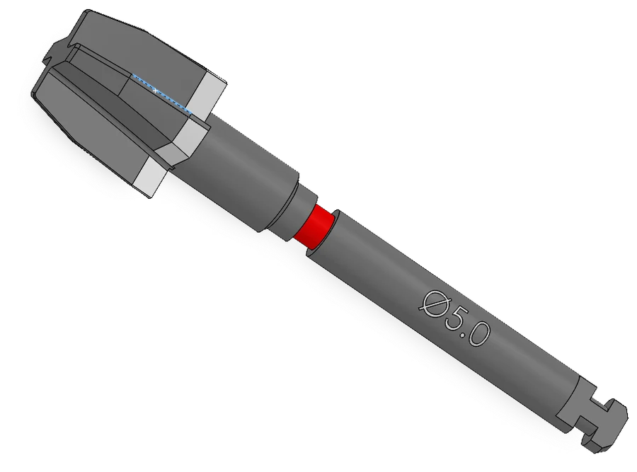Cortical drill, Ø5.00 mm, AK Series Surgical Kit