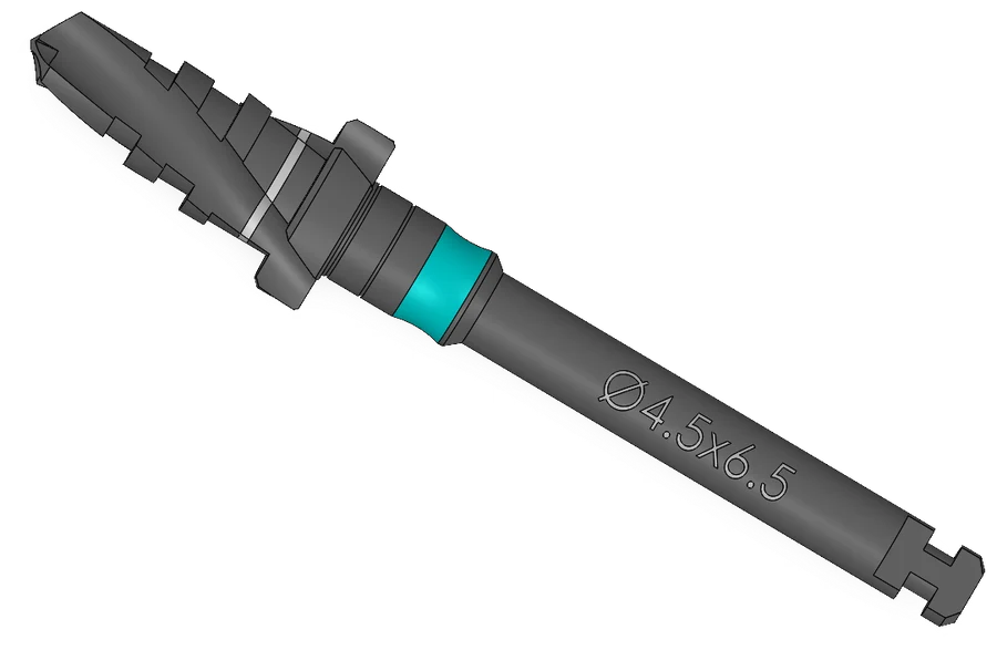 Step drill, Ø4.50 × 6.5 mm, IP Series Premium Surgical Kit