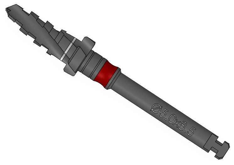 Step drill, Ø5.00 × 8.5 mm, IP Series Premium Surgical Kit