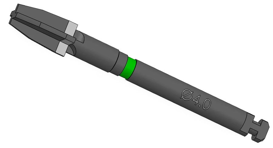 Cortical drill, Ø4.00 mm, IP Series Premium Surgical Kit