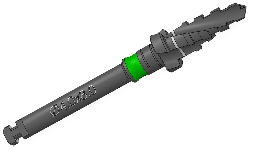 Step drill, Ø4.00 × 8 mm, SP Series (S-Fix Pro) Surgical Kit