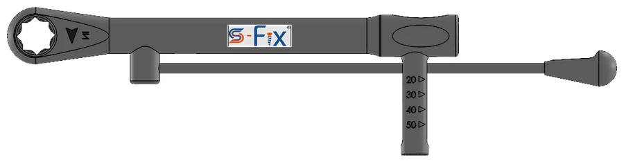 Torque wrench, s-Fix, SP Series (S-Fix Pro) Surgical Kit