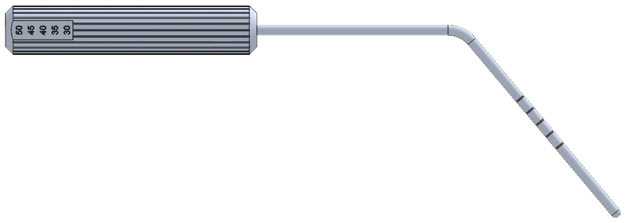 Depth gauge, Angled, ZE Series Surgical Kit