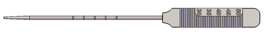 Depth gauge, Straight, ZE Series Surgical Kit