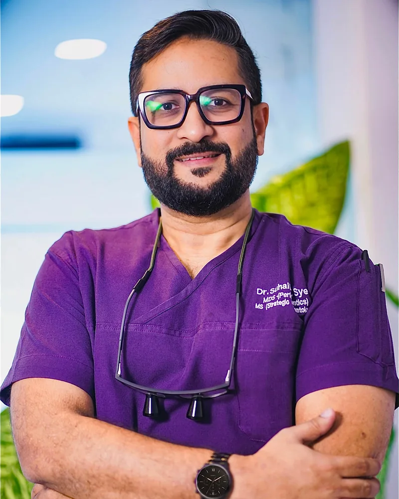 Dr Suhail Ahmed Syed, Periodontics and Implantology