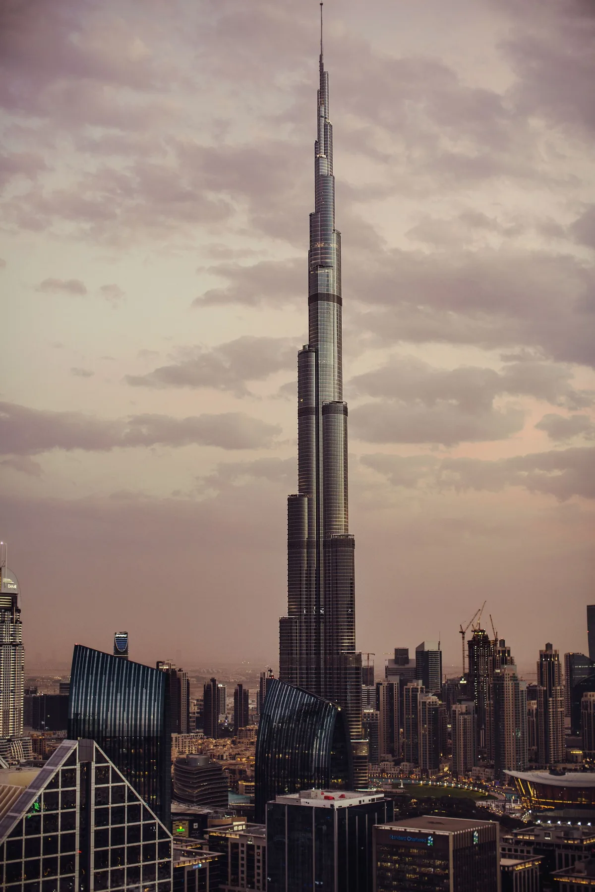 Burj Khalifa on the Dubai skyline