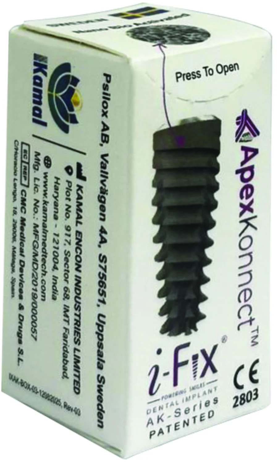 i-Fix AK Series — product packaging