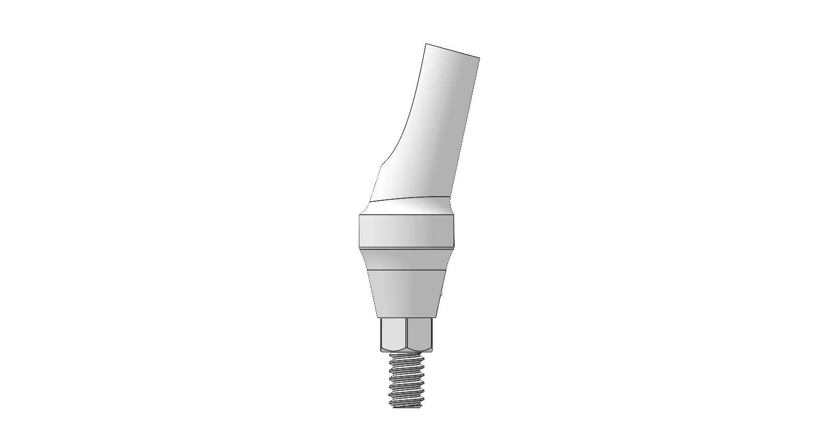 Angled abutment 15° — 4.15 × 2