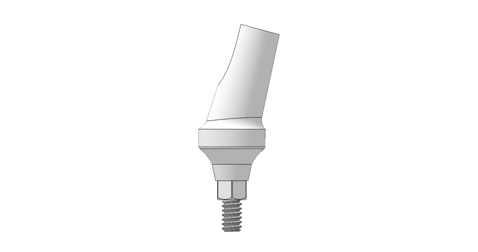 Angled abutment 15° — 5.2 × 1.5