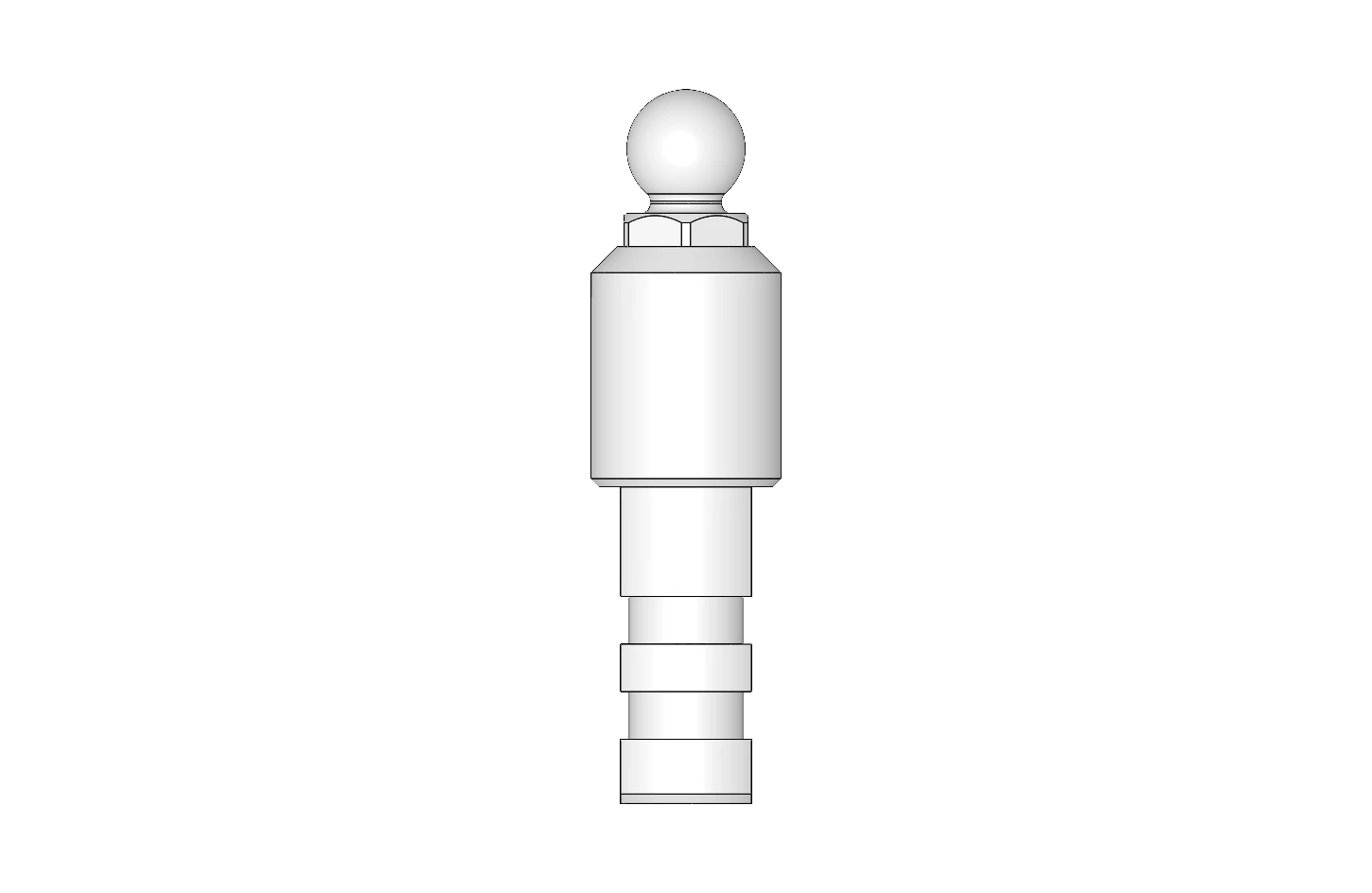 Ball abutment analog