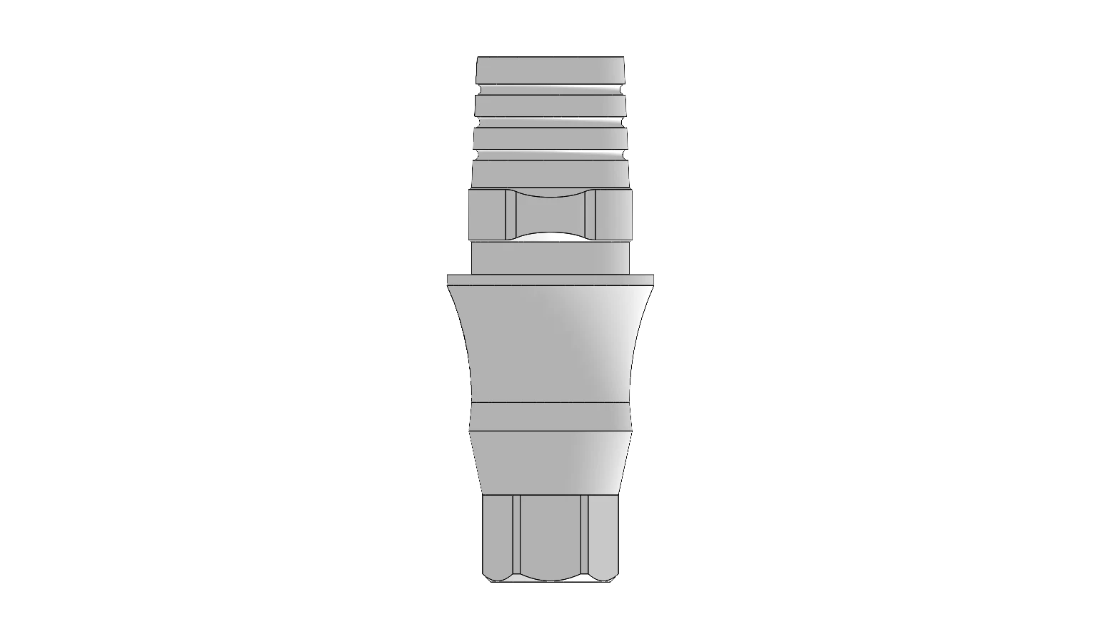 Ti Base abutment Hex Ø3.80 × 3.0