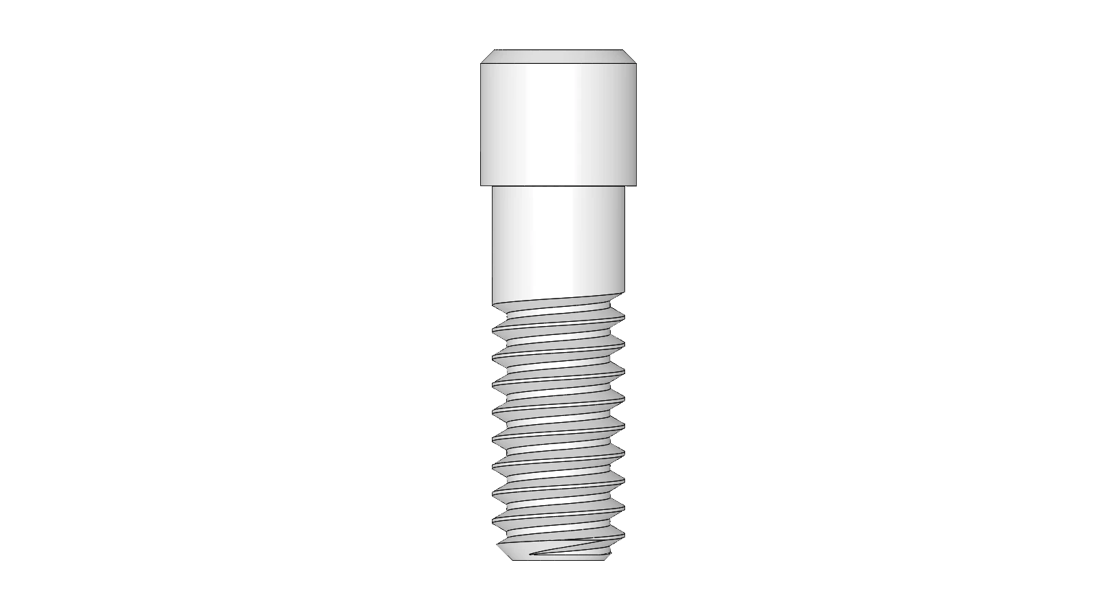 Abutment screw (M2.0 mm) MUA