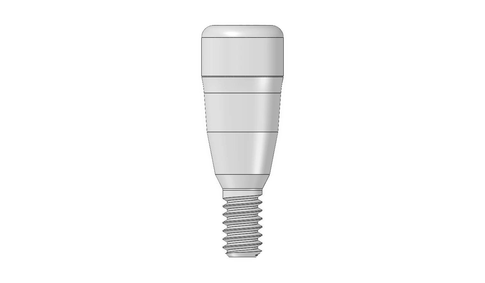 K healing abutment Ø4.0 × 3 mm