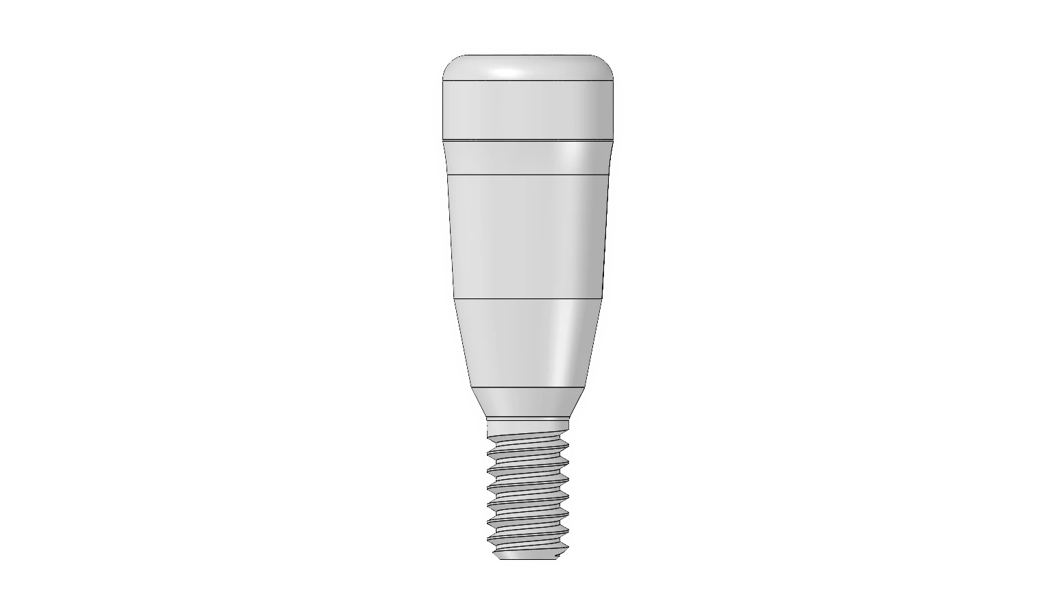 K healing abutment Ø4.0 × 4 mm