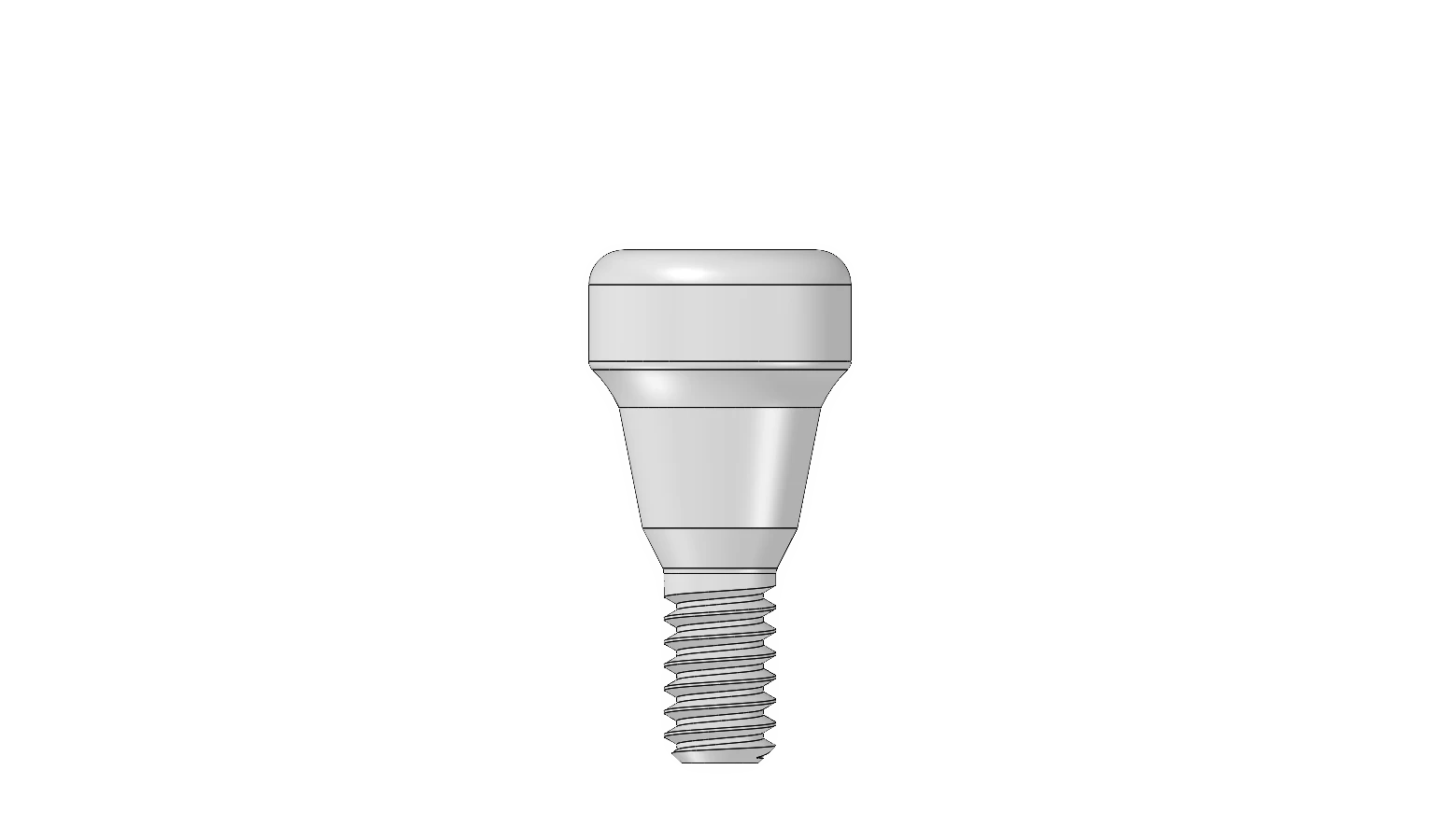 K healing abutment Ø4.5 × 1 mm