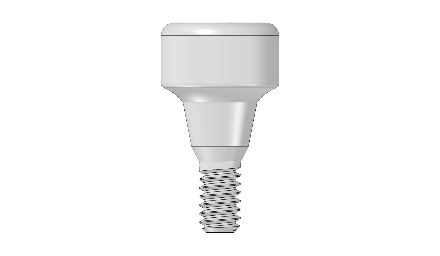 K healing abutment Ø5.5 × 1 mm