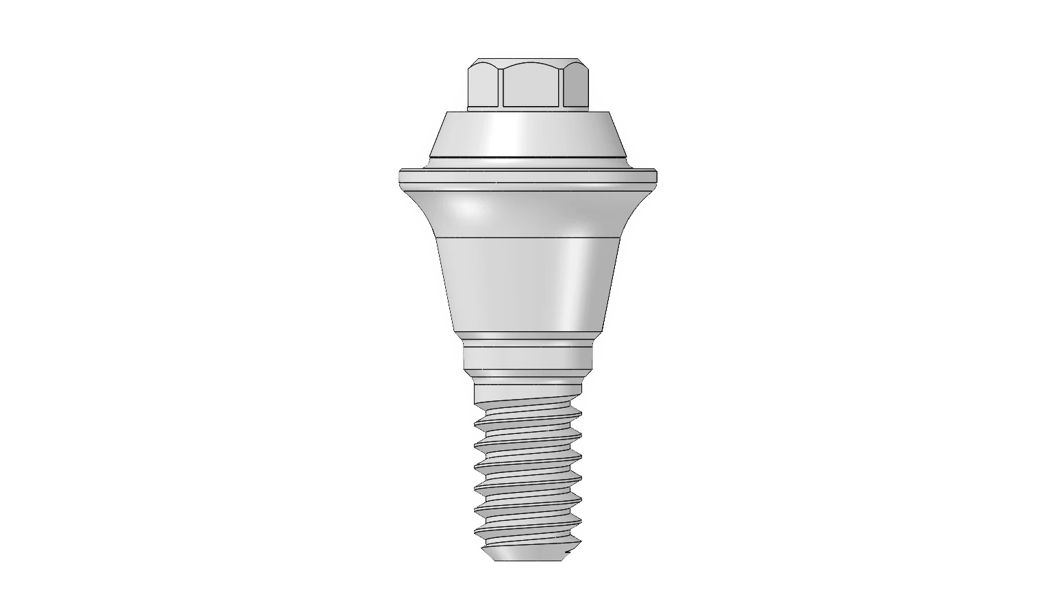 Straight MUA — 1.5 mm collar