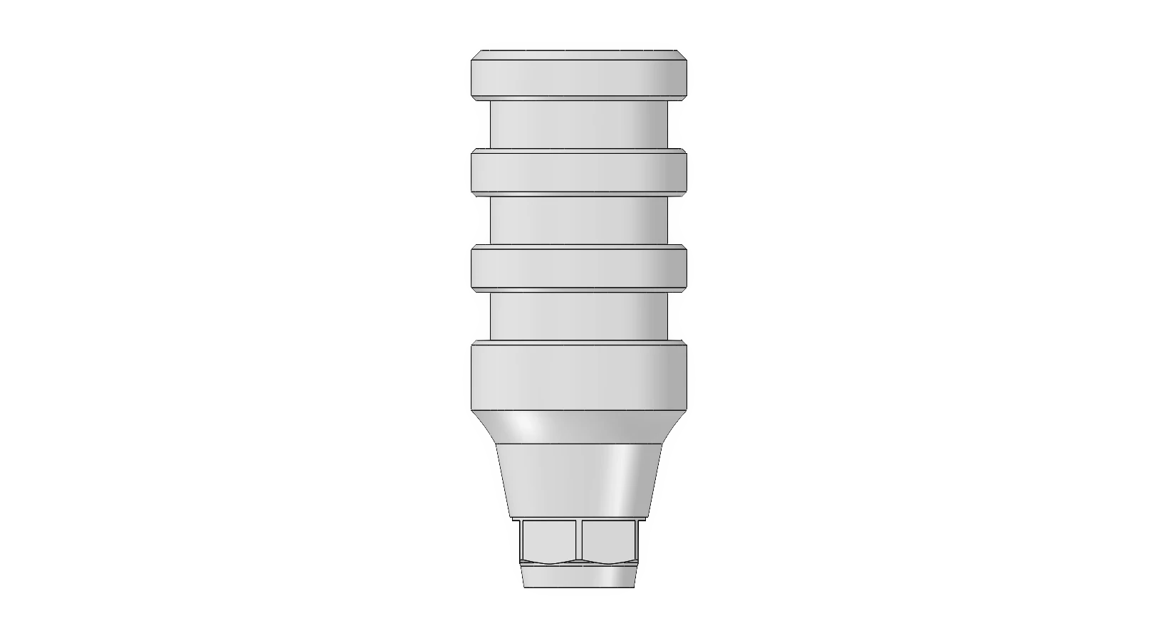 K temporary abutment Hex