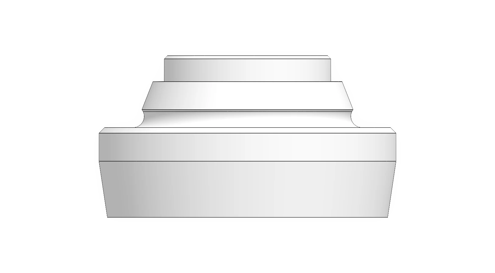 Straight multi-unit — 1 mm